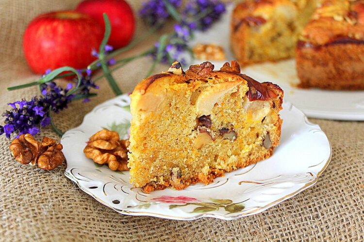 Морковный пирог простой вкусный рецепт